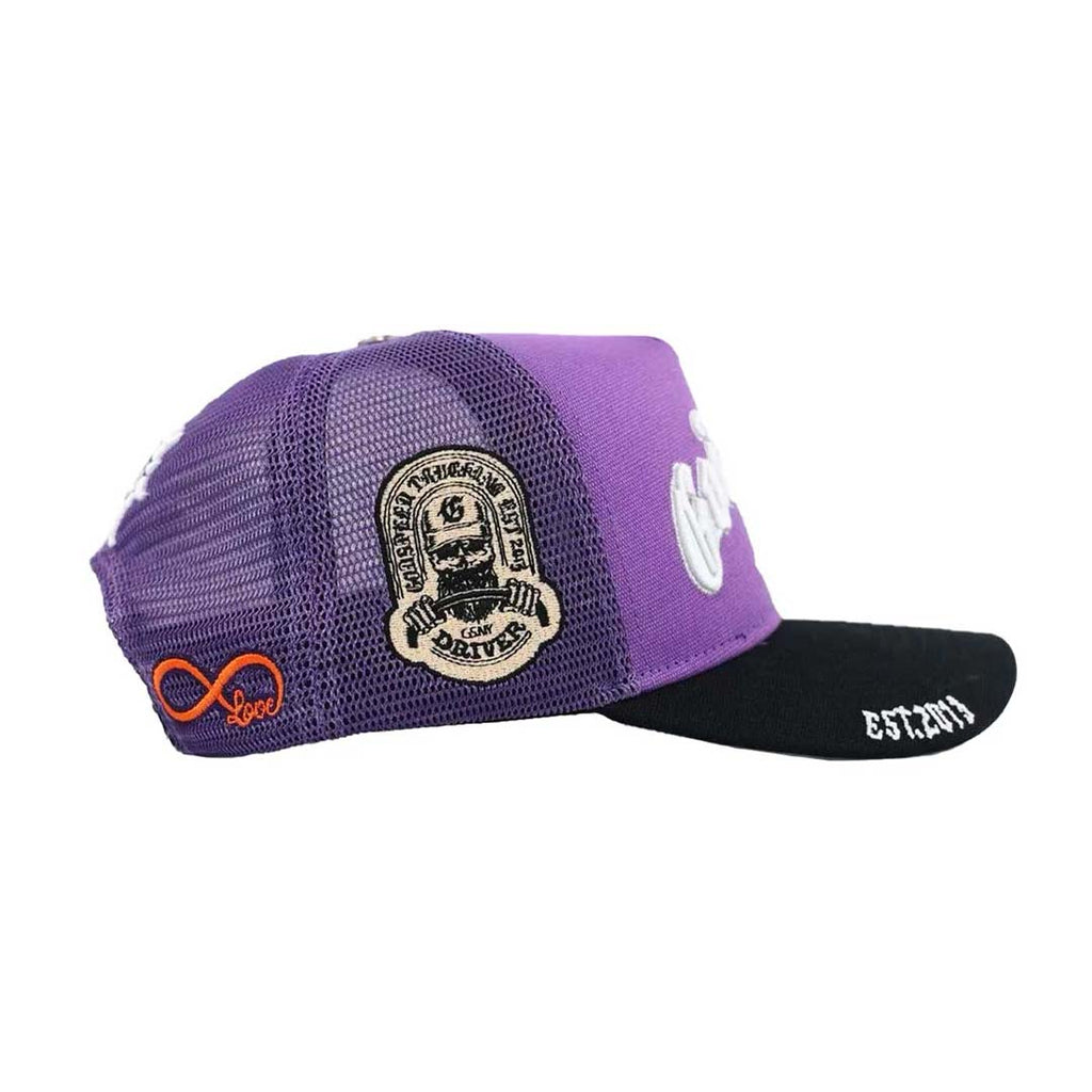 Godspeed Forever Trucker Hat Purple/Black by Godspeed - NWAHype No.1 for streetwear Hats in USA
