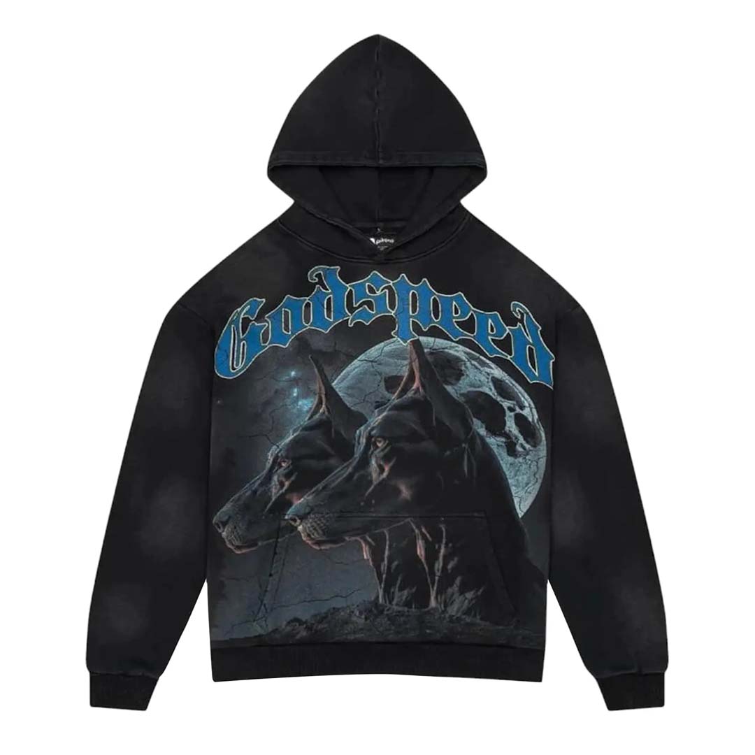 Godspeed F.T.D Hoodie Black Wash by Godspeed - NWAHYPE No.1 for streetwear Hoodies in USA