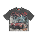 Godspeed Gatti Miami Superrun Tee Grey Wash by Godspeed - NWAHype No.1 for streetwear T-Shirts in USA