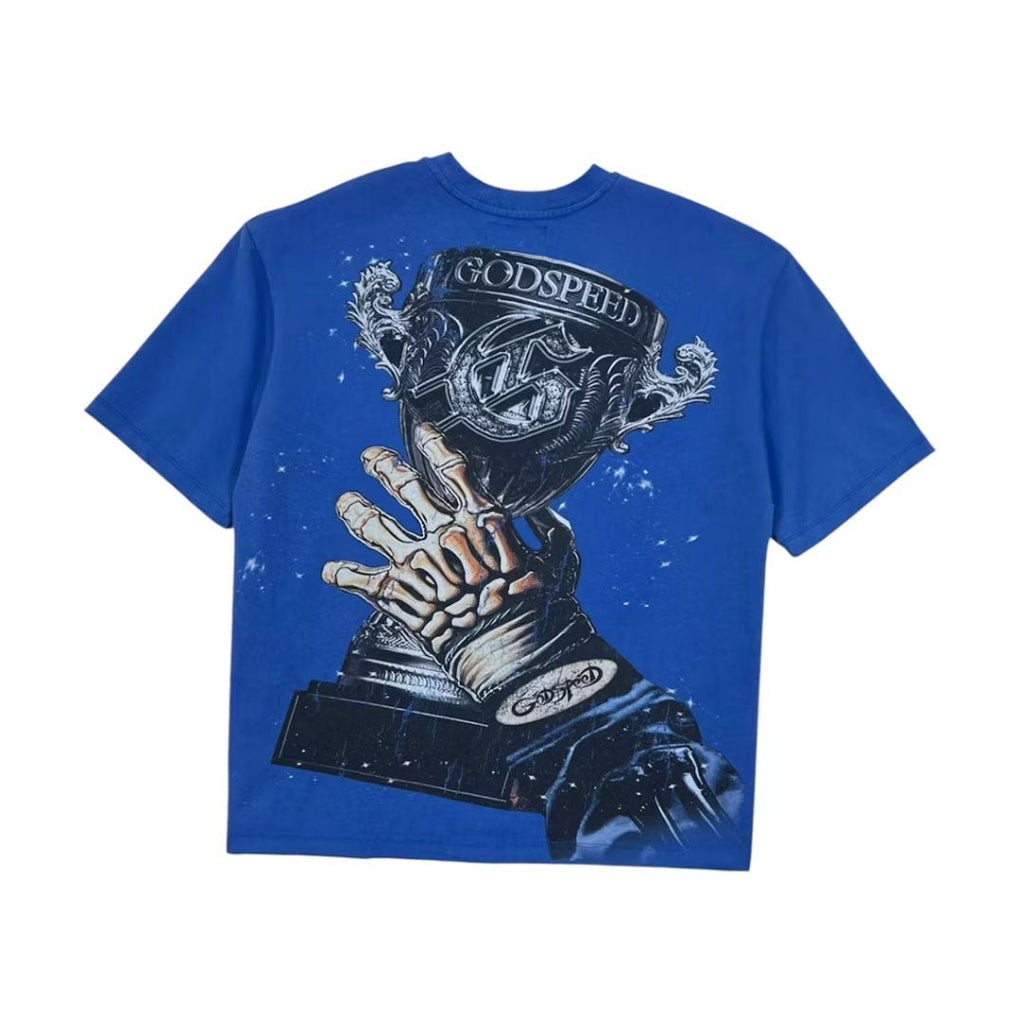 Godspeed Glory Cup Blue Tee by Godspeed - NWAHype 1 for streetwear T-Shirts in USA