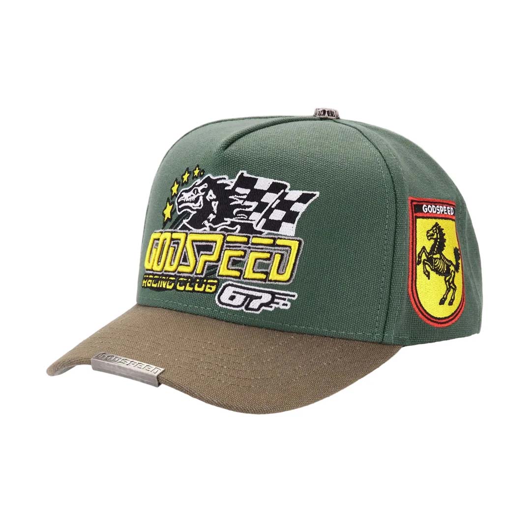 Godspeed GRC Members Trucker Hat Green Brown by Godspeed - NWAHYPE No.1 for streetwear Hats in USA
