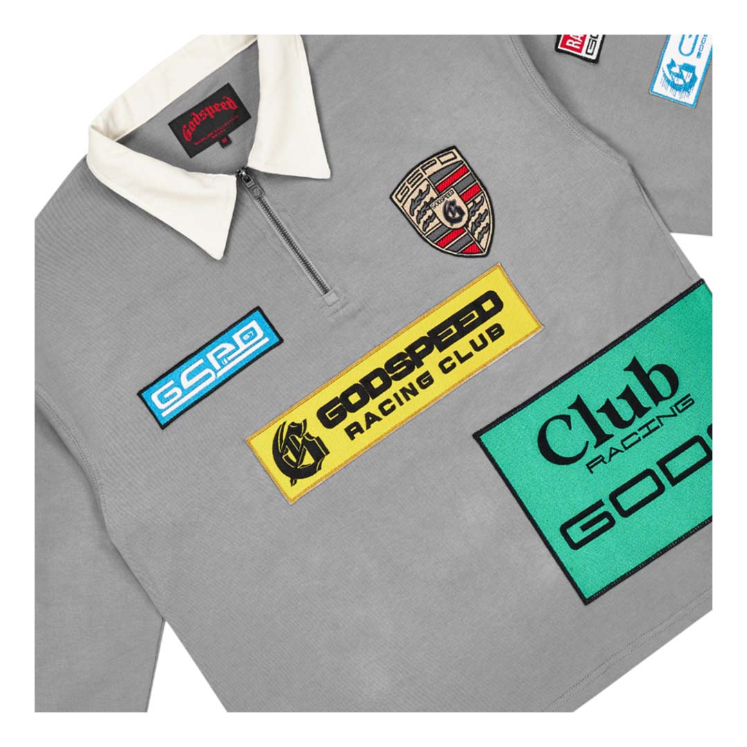 Godspeed GRC Quarter Zip Polo Grey by Godspeed - NWAHype No.1 for streetwear Hoodies in USA
