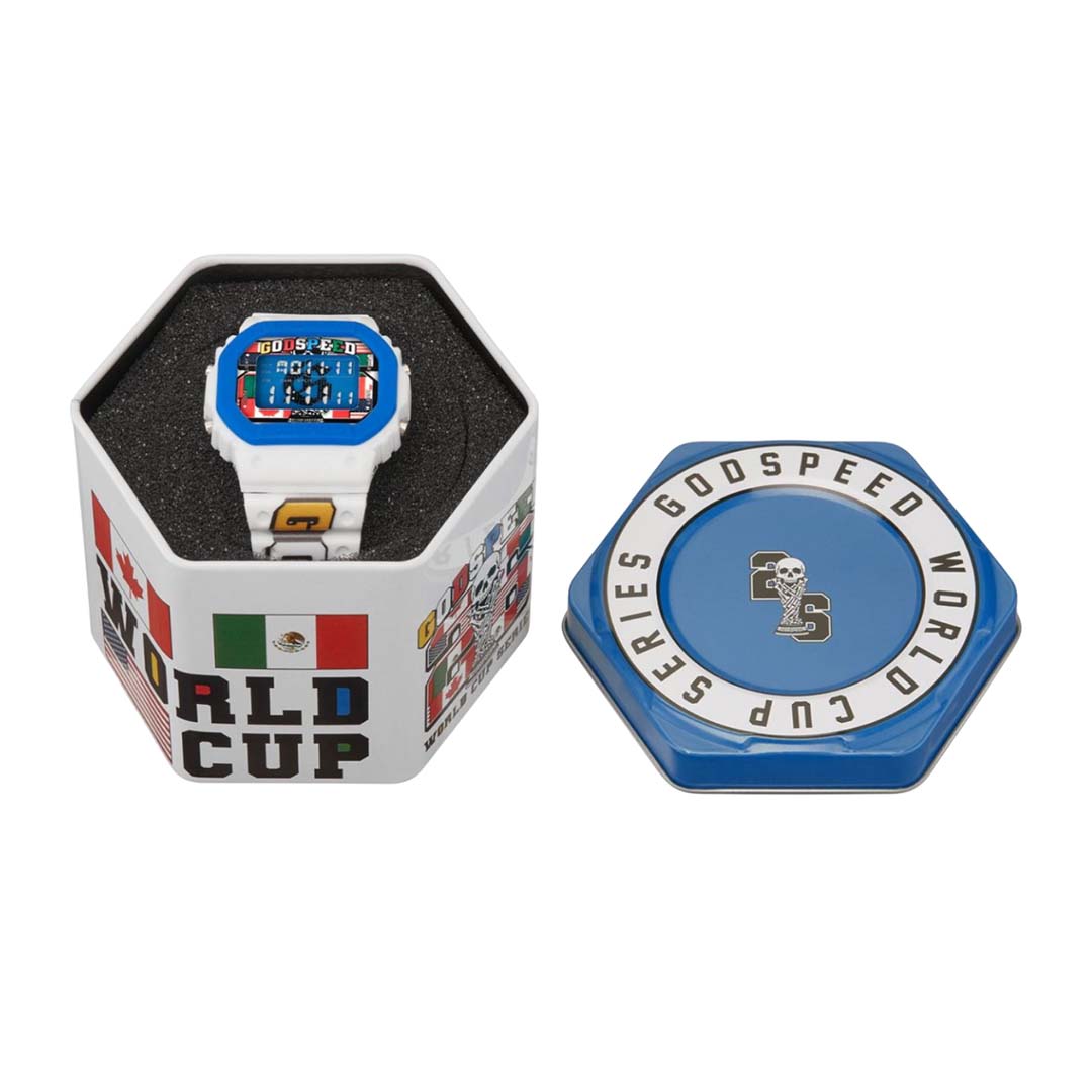 Godspeed GSWC Champions Chrono Watch White Blue by Godspeed - NWAHYPE No.1 for streetwear Accessories in USA
