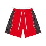 Godspeed Halftime Shorts Red Graphite by Godspeed - NWAHype No.1 for streetwear Shorts in USA