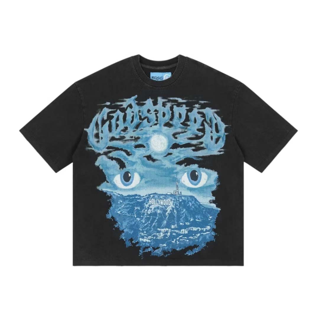 Godspeed Hills Have Eyes II Tee Black Wash by Godspeed - NWAHYPE No.1 for streetwear T-Shirts in USA
