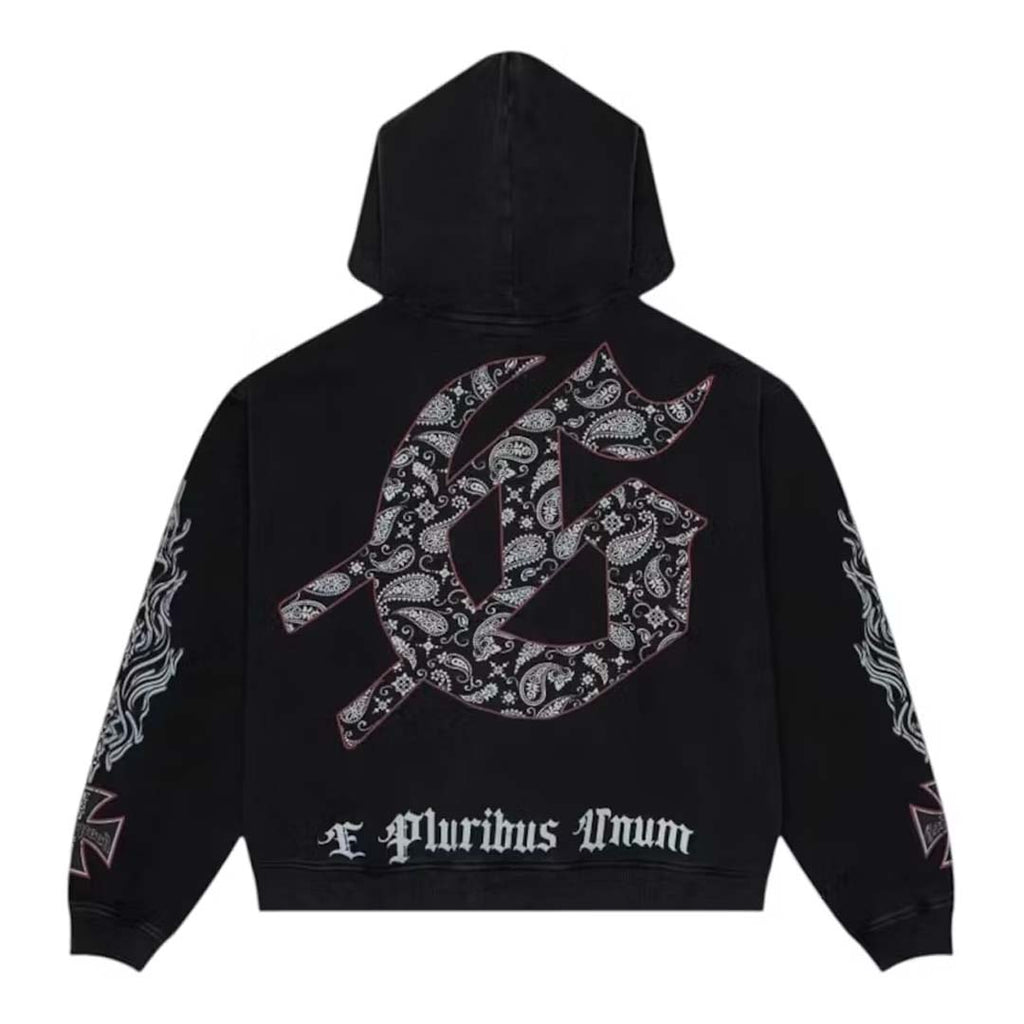 Godspeed Hollywood Inferno Hoodie Black Wash by Godspeed - NWAHYPE No.1 for streetwear Hoodies in USA