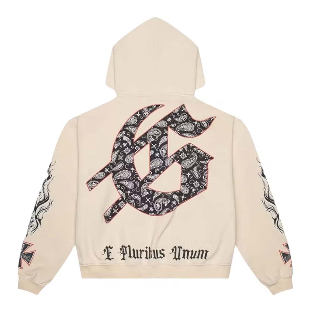Godspeed Hollywood Inferno Hoodie Bone by Godspeed - NWAHYPE No.1 for streetwear Hoodies in USA