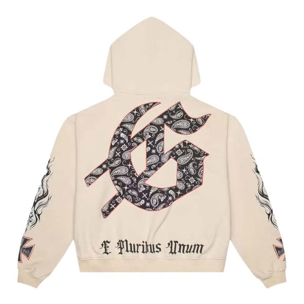 Godspeed Hollywood Inferno Hoodie Bone by Godspeed - NWAHYPE No.1 for streetwear Hoodies in USA
