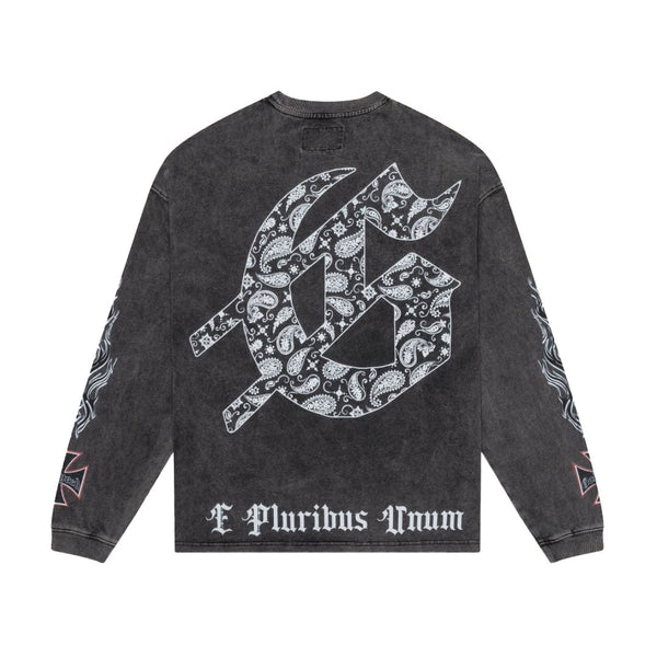 Godspeed Hollywood Inferno Thermal Grey Wash Tee by Godspeed - NWAHype 1 for streetwear T-Shirts in USA