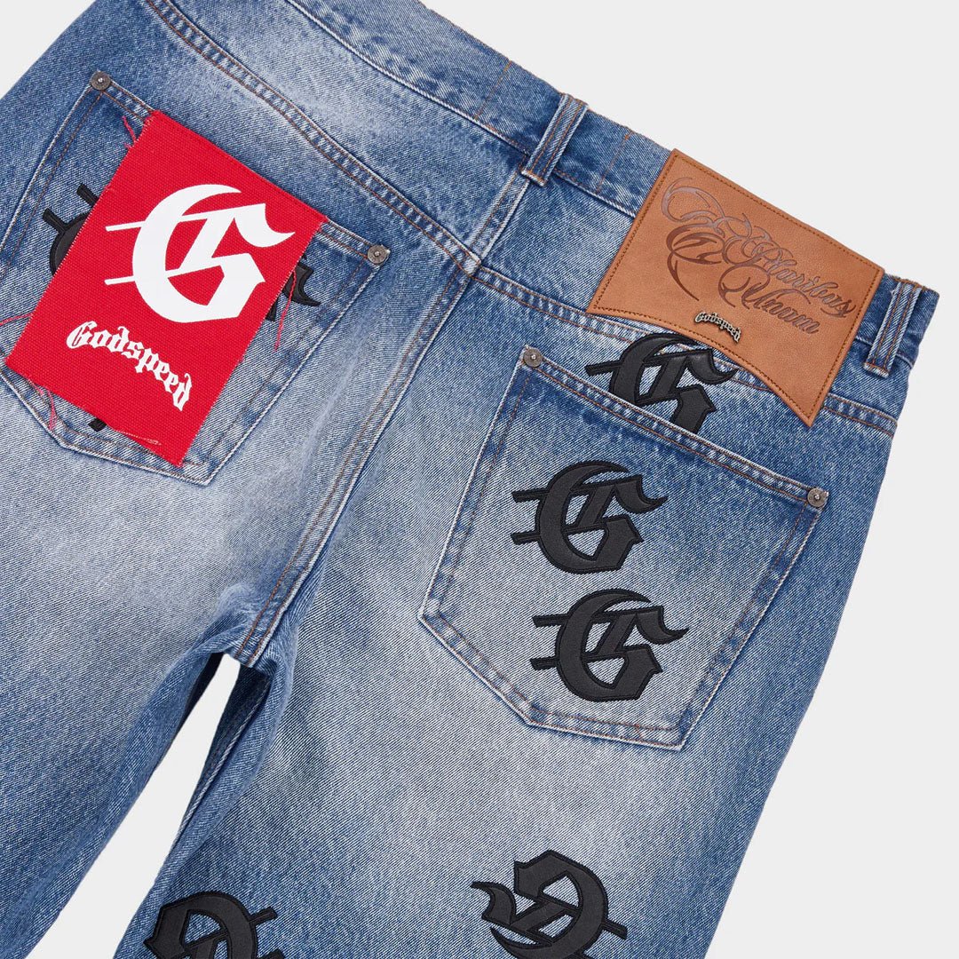 Godspeed Infinity Denim V2 Blue Wash by Godspeed - NWAHype No.1 for streetwear Pants in USA