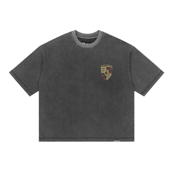 Godspeed Insignias Grey Wash Tee by Godspeed - NWAHYPE No.1 for streetwear T-Shirts in USA
