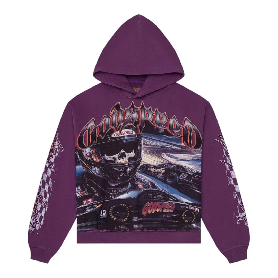 Godspeed Le Denier Hoodie Purple by Godspeed - NWAHYPE No.1 for streetwear Hoodies in USA
