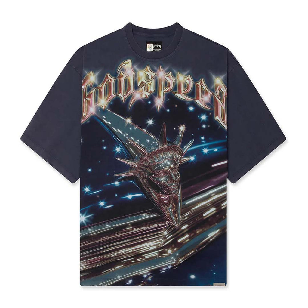 Godspeed Liberty Cruiser Tee Navy by Godspeed - NWAHYPE No.1 for streetwear T-Shirts in USA