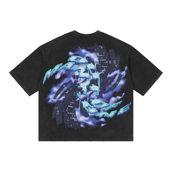 Godspeed Liberty Tears Black Tee by Godspeed - NWAHYPE No.1 for streetwear T-Shirts in USA