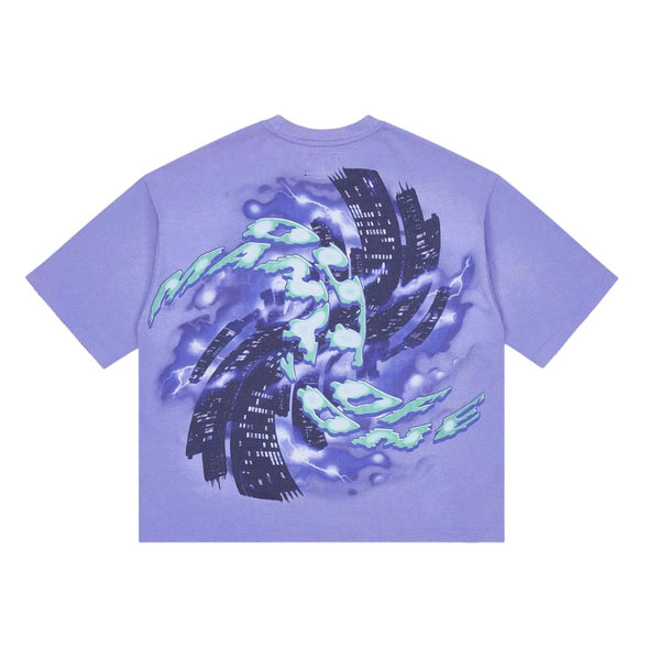 Godspeed Liberty Tears Purple Tee by Godspeed - NWAHYPE No.1 for streetwear T-Shirts in USA