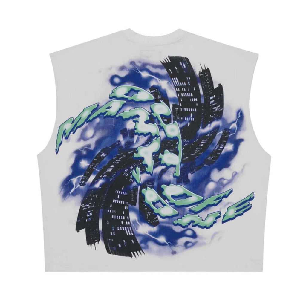 Godspeed Liberty Tears Sleeveless Tee White by Godspeed - NWAHYPE No.1 for streetwear T-Shirts in USA