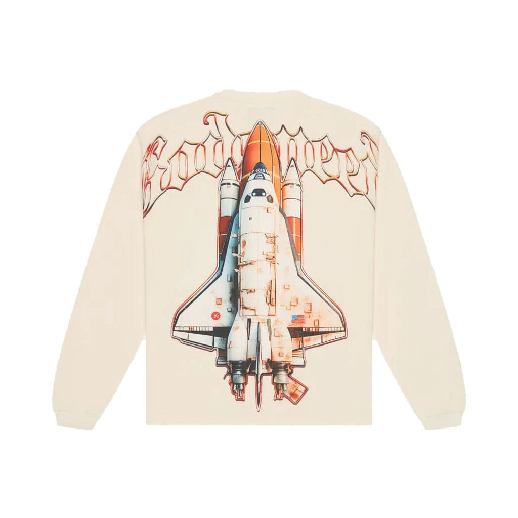 Godspeed Lift Off Long Sleeve Bone by Godspeed - NWAHype 1 for streetwear T-Shirts in USA