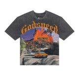 Godspeed Los Scandalous Tee Grey Wash by Godspeed - NWAHype No.1 for streetwear T-Shirts in USA