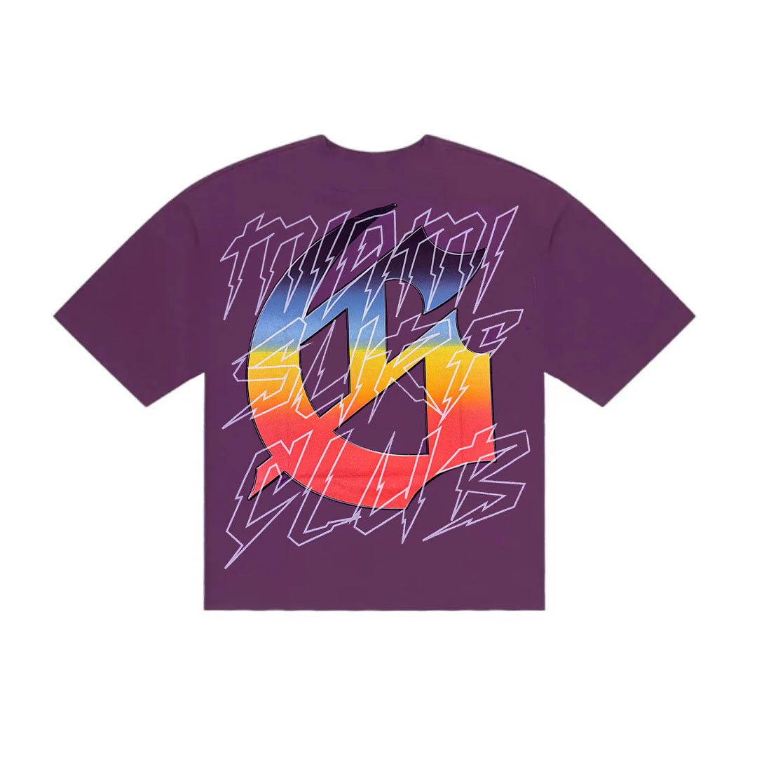 Godspeed Miami Surf Club Tee Purple by Godspeed - NWAHype 1 for streetwear T-Shirts in USA