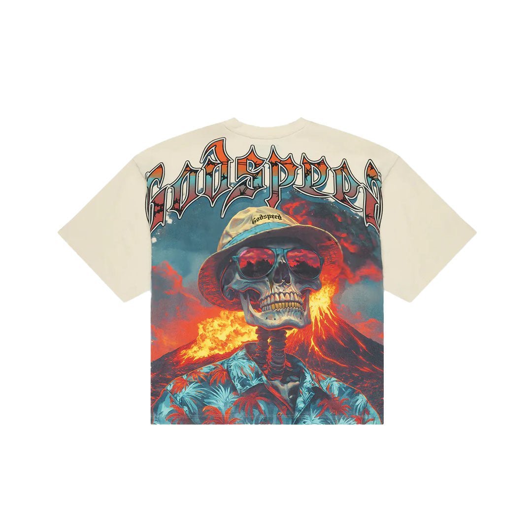 Godspeed Natural Disaster Tee Bone by Godspeed - NWAHype 1 for streetwear T-Shirts in USA