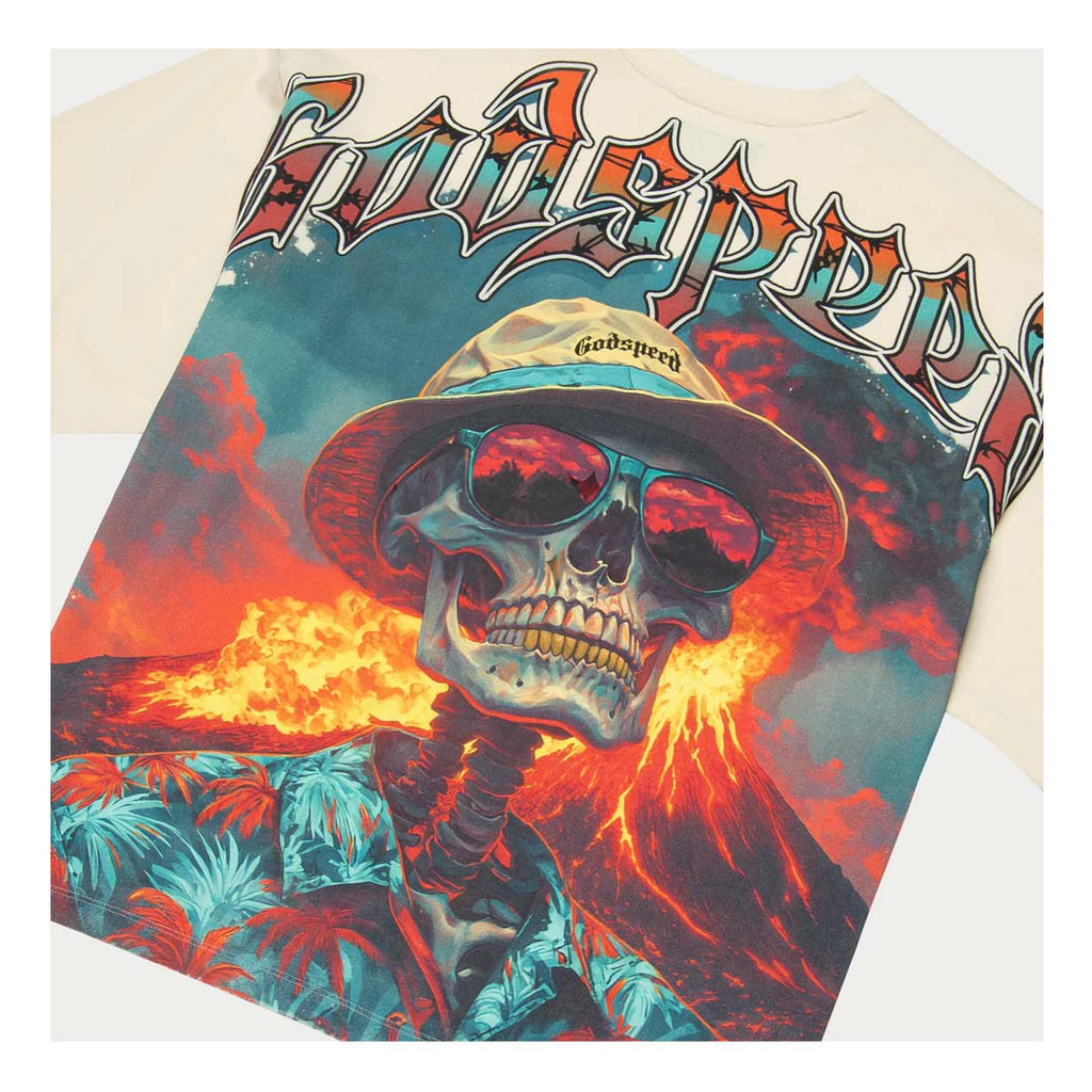 Godspeed Natural Disaster Tee Bone by Godspeed - NWAHype 1 for streetwear T-Shirts in USA
