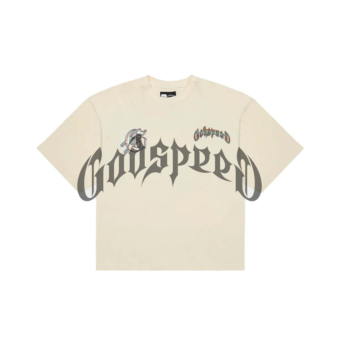 Godspeed Natural Disaster Tee Bone by Godspeed - NWAHype 1 for streetwear T-Shirts in USA