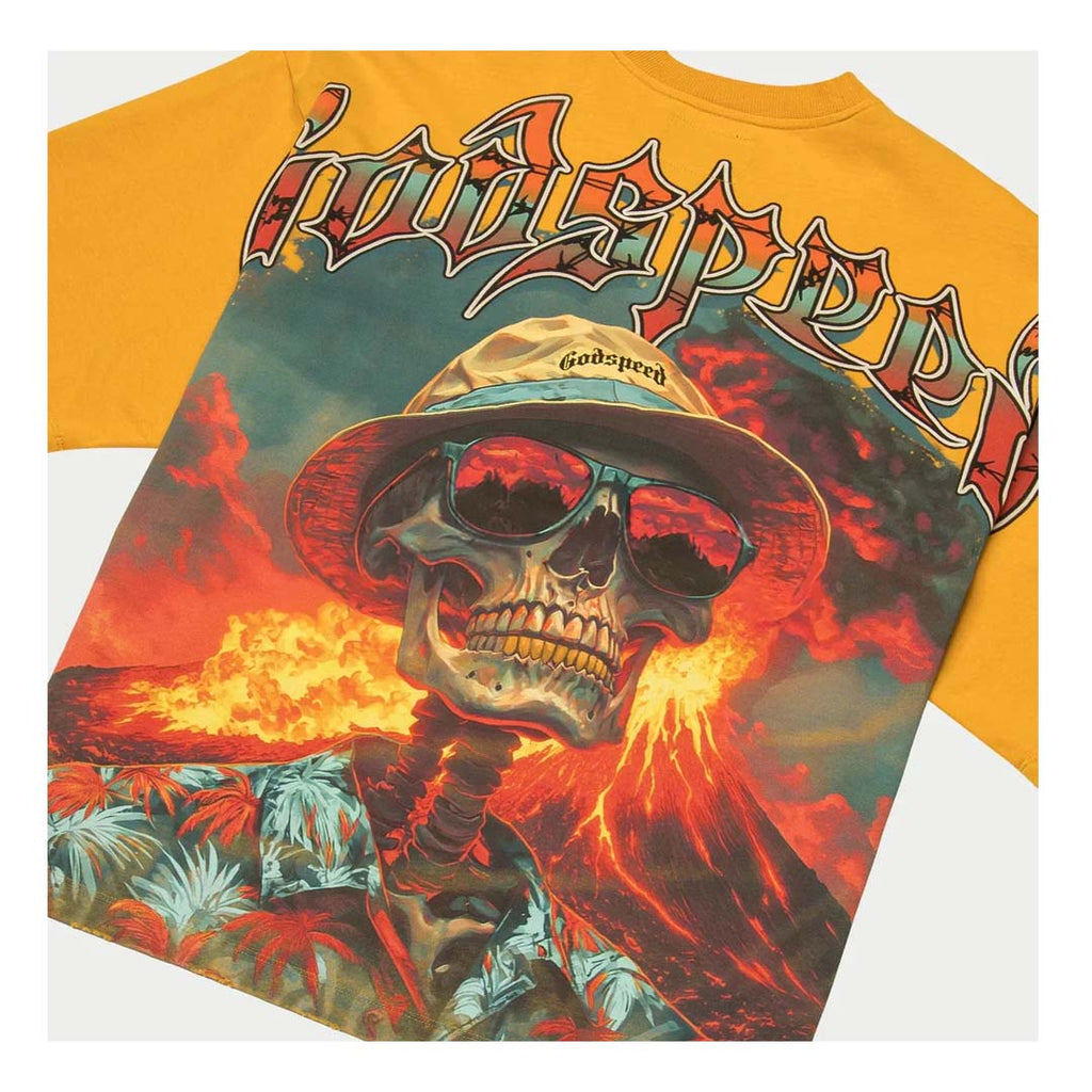 Godspeed Natural Disaster Tee Canary by Godspeed - NWAHype 1 for streetwear T-Shirts in USA