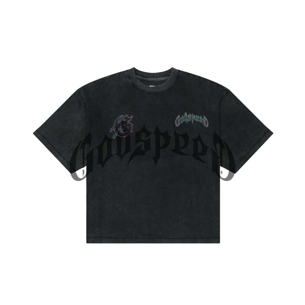 Godspeed Natural Disaster Tee Grey Wash by Godspeed - NWAHype 1 for streetwear T-Shirts in USA