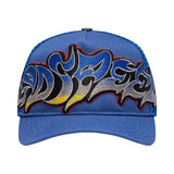 Godspeed Neo Trucker Hat Blue Yellow Red by Godspeed - NWAHype 1 for streetwear Hats in USA
