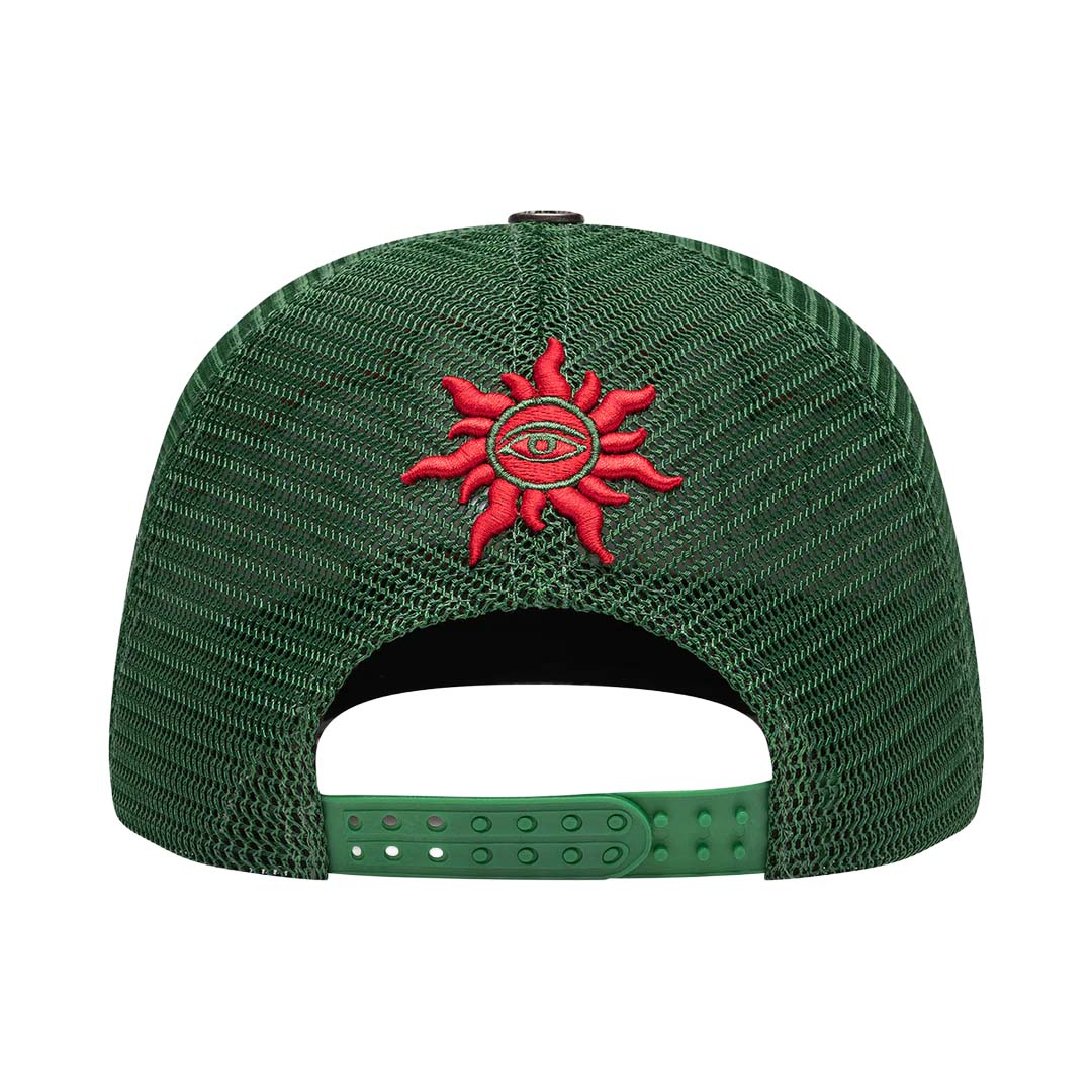 Godspeed Neo Trucker Hat Green Yellow Red by Godspeed - NWAHype 1 for streetwear Hats in USA