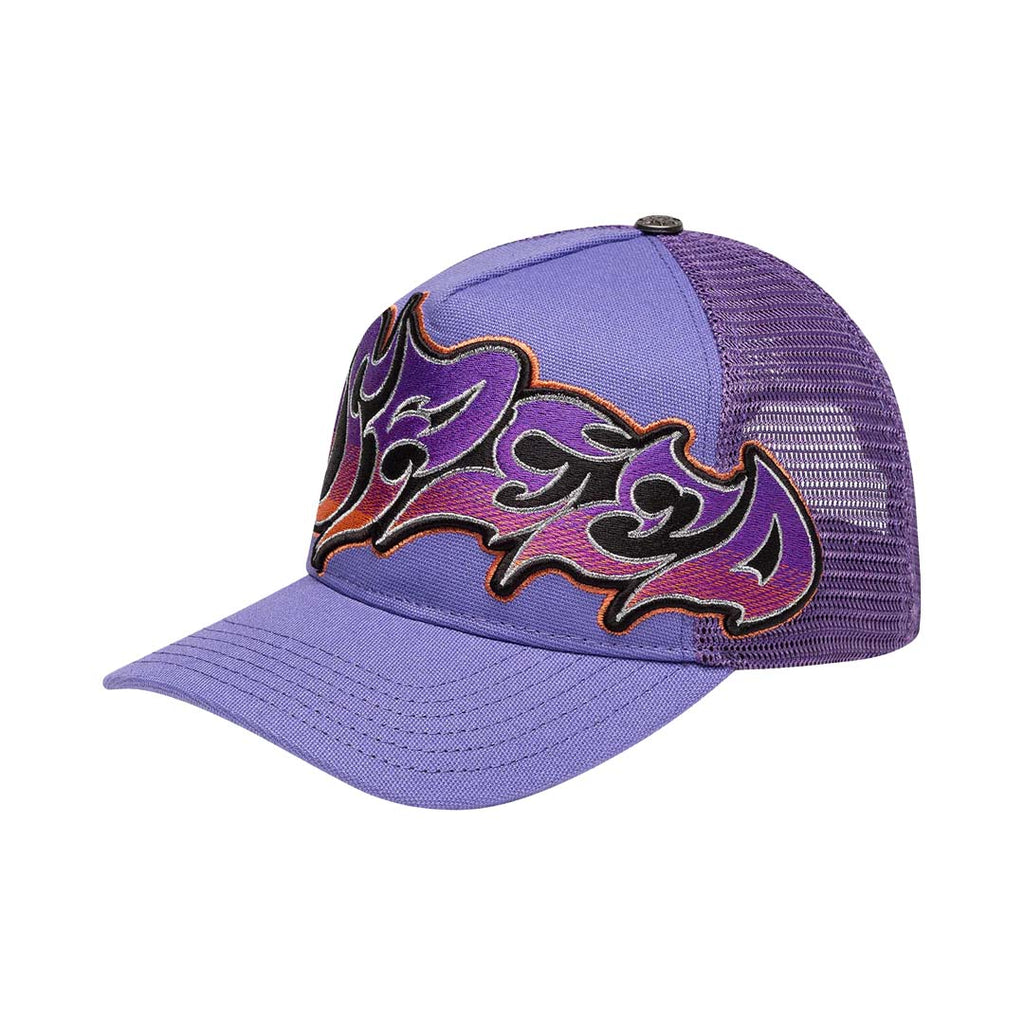Godspeed Neo Trucker Hat Purple Orange by Godspeed - NWAHype 1 for streetwear Hats in USA