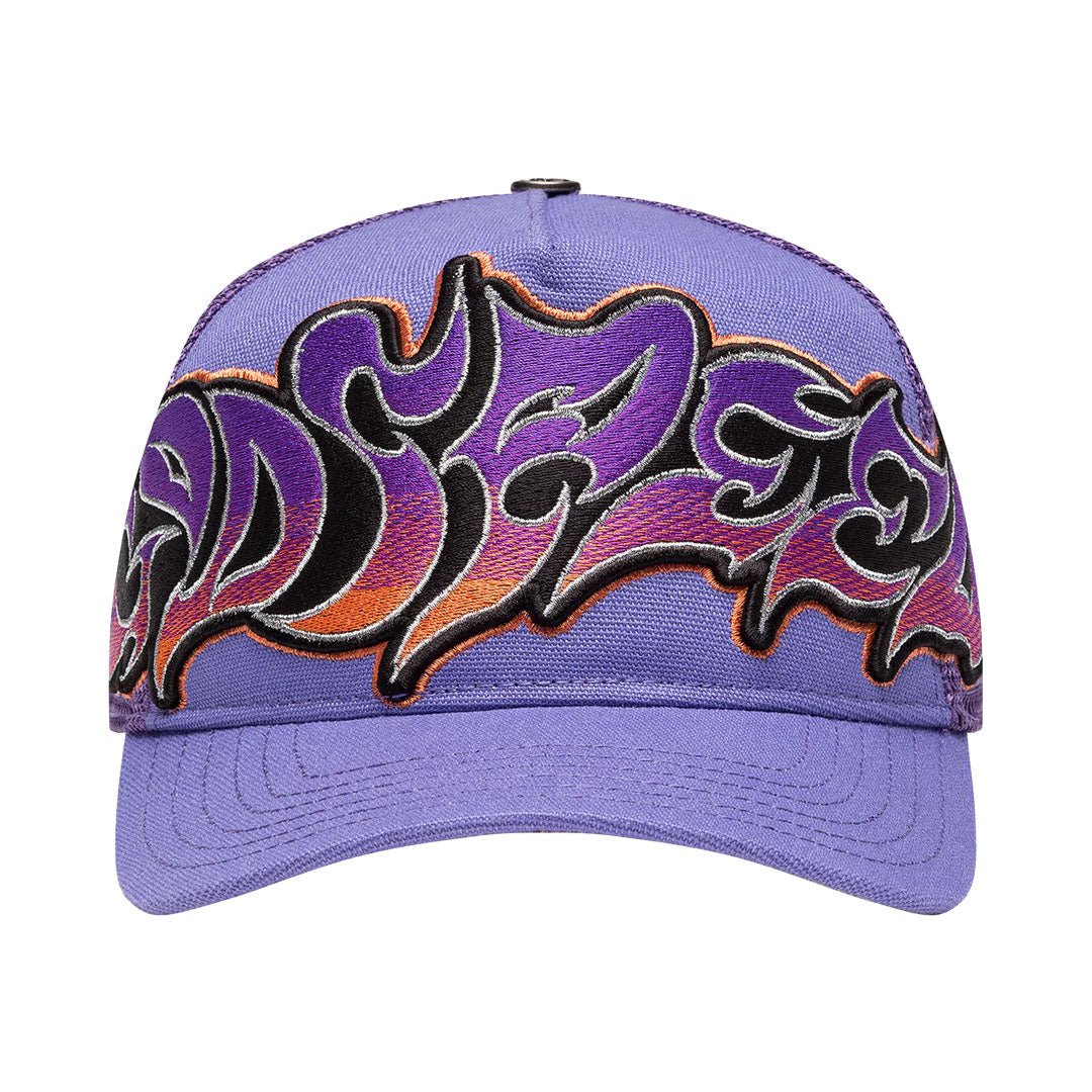 Godspeed Neo Trucker Hat Purple Orange by Godspeed - NWAHype 1 for streetwear Hats in USA