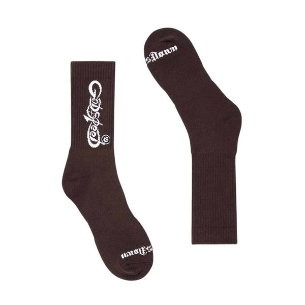 Godspeed New Age Socks Brown by Godspeed - NWAHYPE No.1 for streetwear Accessories in USA