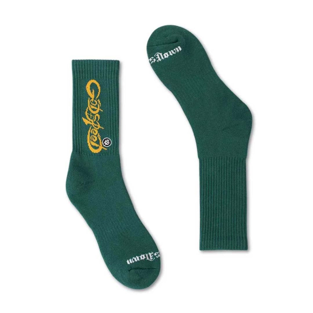 Godspeed New Age Socks Green Yellow by Godspeed - NWAHYPE No.1 for streetwear Accessories in USA