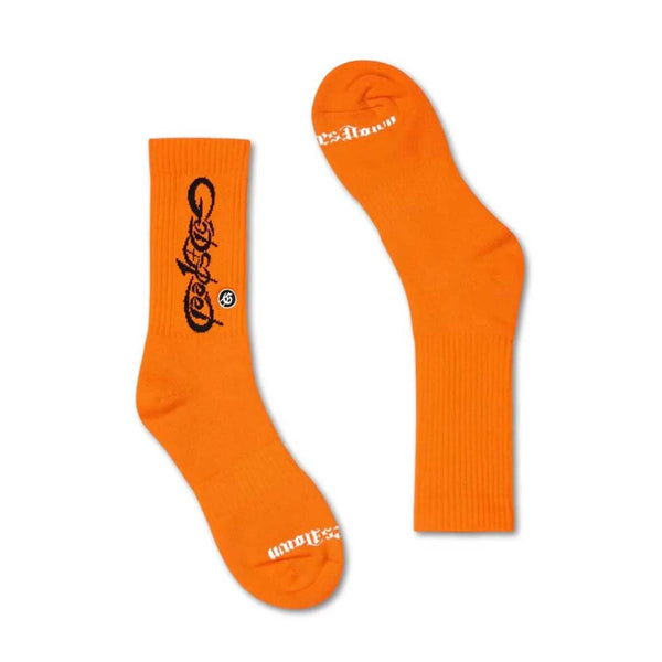 Godspeed New Age Socks Orange by Godspeed - NWAHYPE No.1 for streetwear Accessories in USA