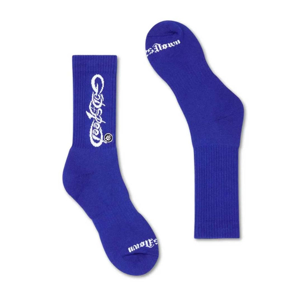 Godspeed New Age Socks Royal Blue White by Godspeed - NWAHYPE No.1 for streetwear Accessories in USA