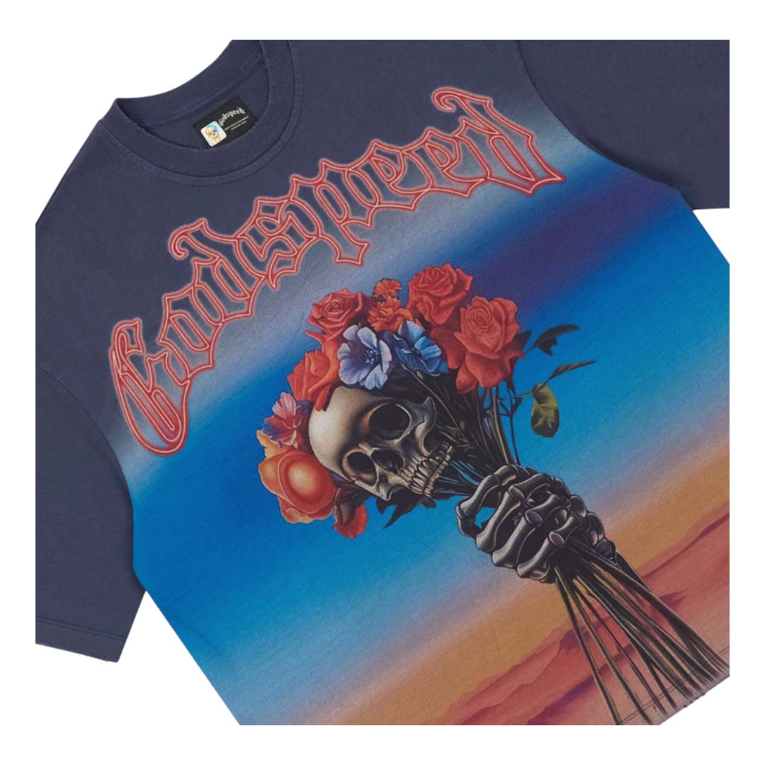 Godspeed N.R.N.F. Tee Navy by Godspeed - NWAHYPE No.1 for streetwear T-Shirts in USA