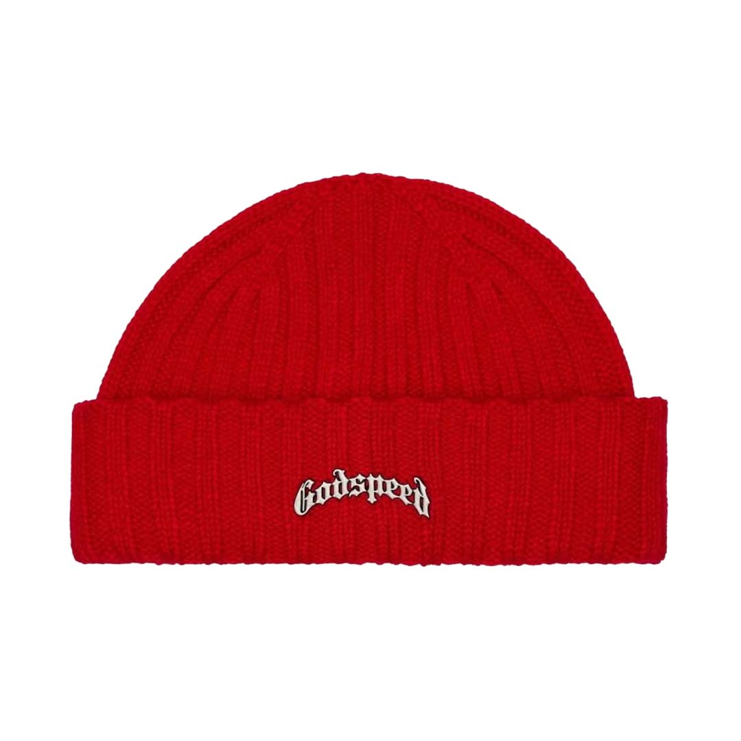 Godspeed OG Emblem Beanie Red by Godspeed - NWAHype 1 for streetwear Beanies in USA