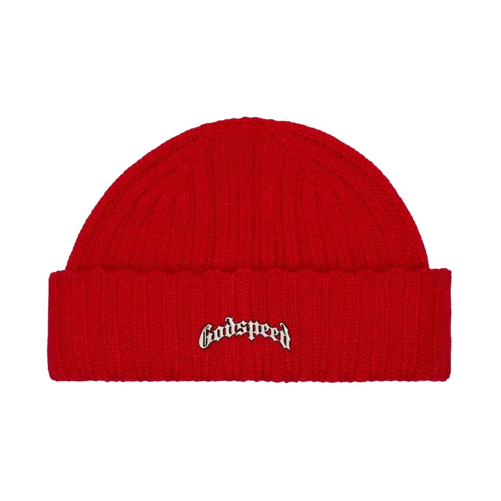 Godspeed OG Emblem Beanie Red by Godspeed - NWAHype 1 for streetwear Beanies in USA