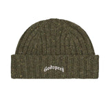 Godspeed OG Logo Emblem Beanie Olive Speckle by Godspeed - NWAHype 1 for streetwear Beanies in USA