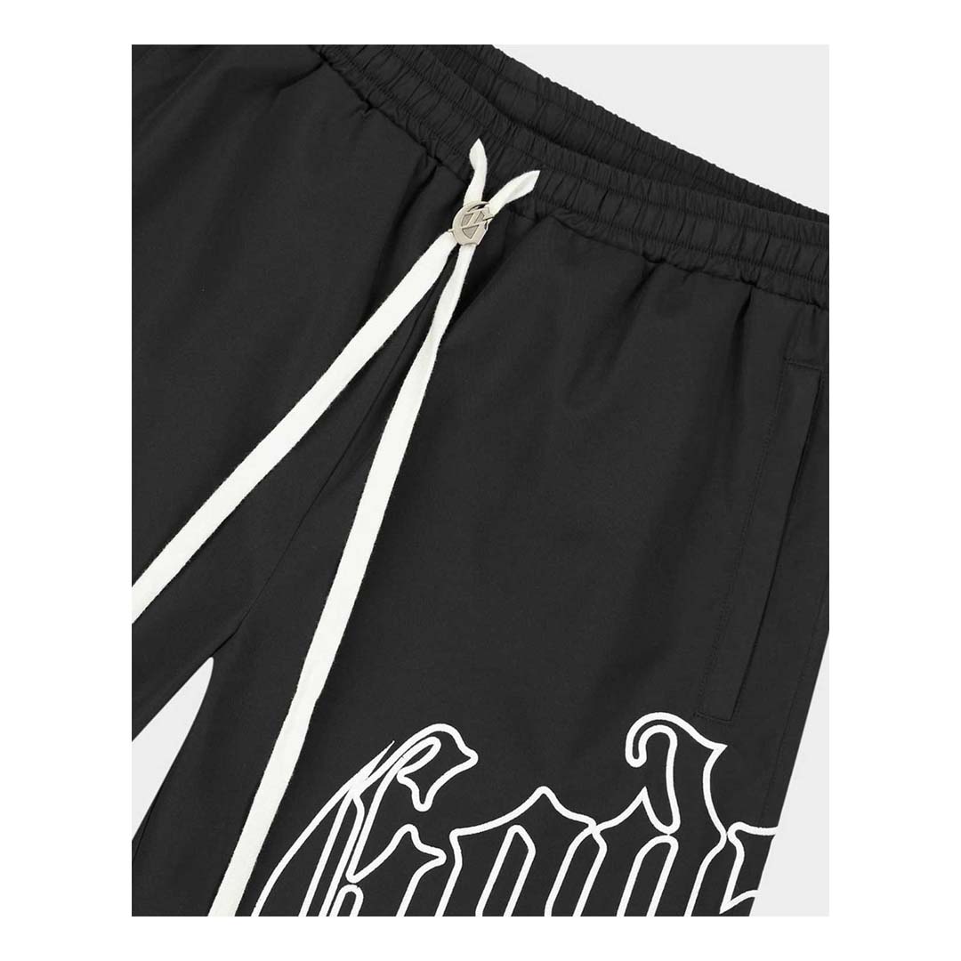 Godspeed OG Logo Nylon Shorts Black White by Godspeed - NWAHYPE No.1 for streetwear Shorts in USA