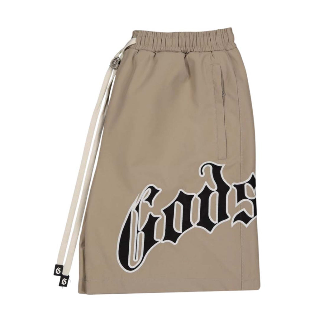 Godspeed OG Logo Nylon Shorts Sand by Godspeed - NWAHYPE No.1 for streetwear Shorts in USA