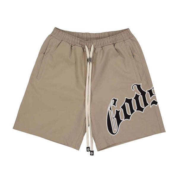 Godspeed OG Logo Nylon Shorts Sand by Godspeed - NWAHYPE No.1 for streetwear Shorts in USA