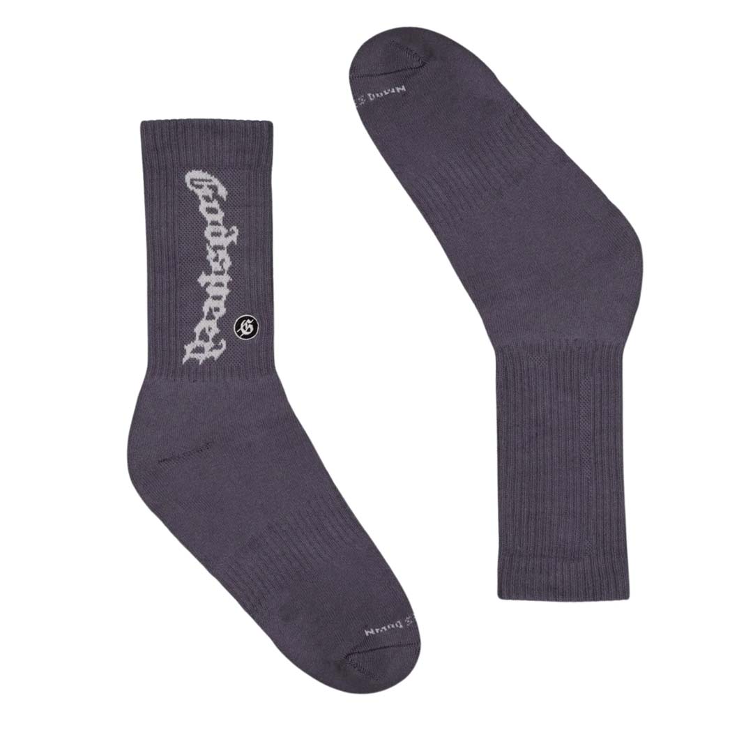 Godspeed OG Logo Sock Grey by Godspeed - NWAHype 1 for streetwear Accessories in USA