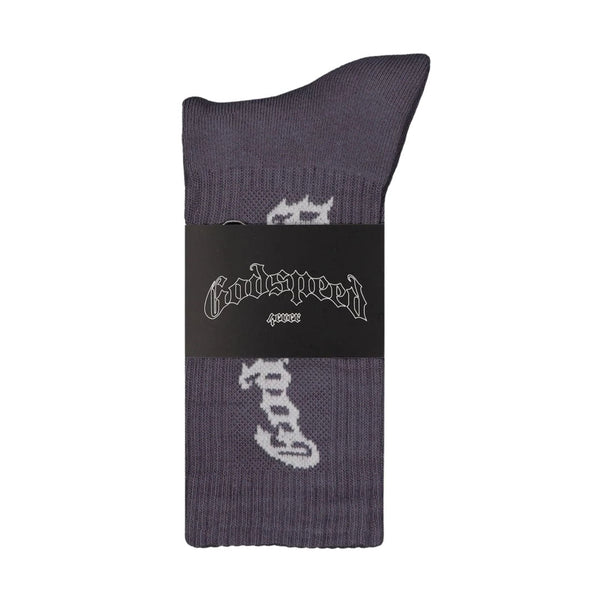 Godspeed OG Logo Sock Grey by Godspeed - NWAHype 1 for streetwear Accessories in USA