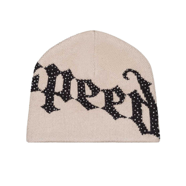 Godspeed OG Logo Studded Beanie Bone by Godspeed - NWAHype No.1 for streetwear Beanies in USA