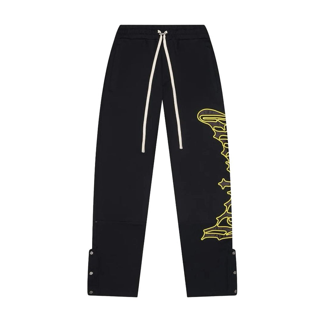 Godspeed OG Logo Sweatsuit Hoodie & Sweatpants Black Yellow by Godspeed - NWAHYPE No.1 for streetwear Hoodies in USA