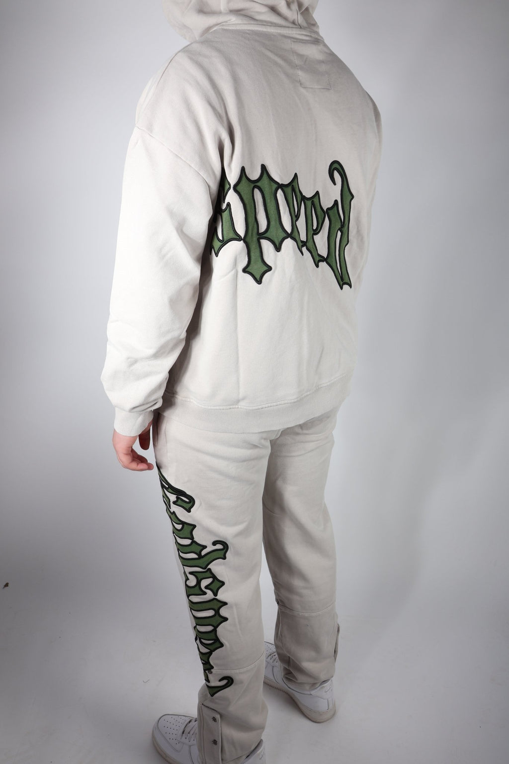 Godspeed OG Logo Sweatsuit Hoodies & Sweatpants Stone Green by Godspeed - NWAHYPE No.1 for streetwear Hoodies in USA