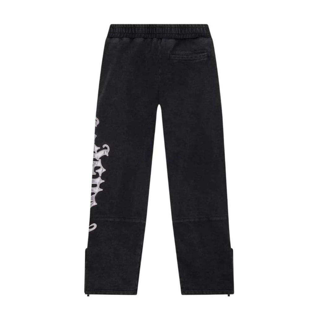 Godspeed OG Logo V2 Sweatsuit Black Silver Satin by Godspeed - NWAHYPE No.1 for streetwear Hoodies in USA