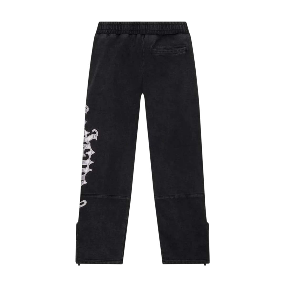Godspeed OG Logo V2 Sweatsuit Black Silver Satin by Godspeed - NWAHYPE No.1 for streetwear Hoodies in USA